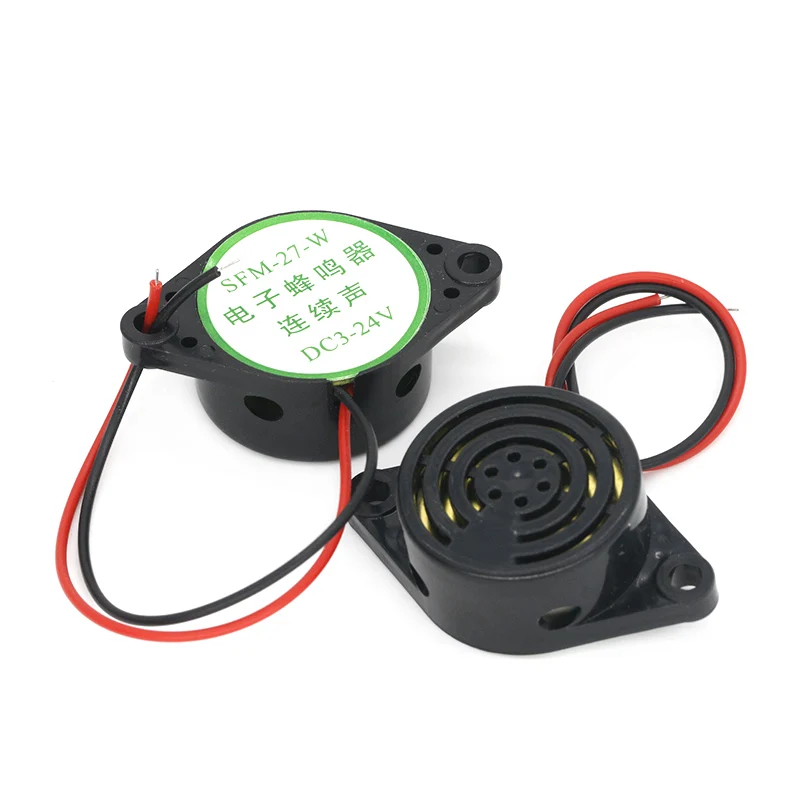 95DB Alarm High-decibel 3-24V 12V Electronic Buzzer Beep Intermittent Continuous for Arduino SFM-27 | Инструменты