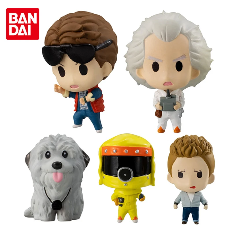 Оригинальные куклы Bandai из коллекции аниме Назад в будущее герои кавайные