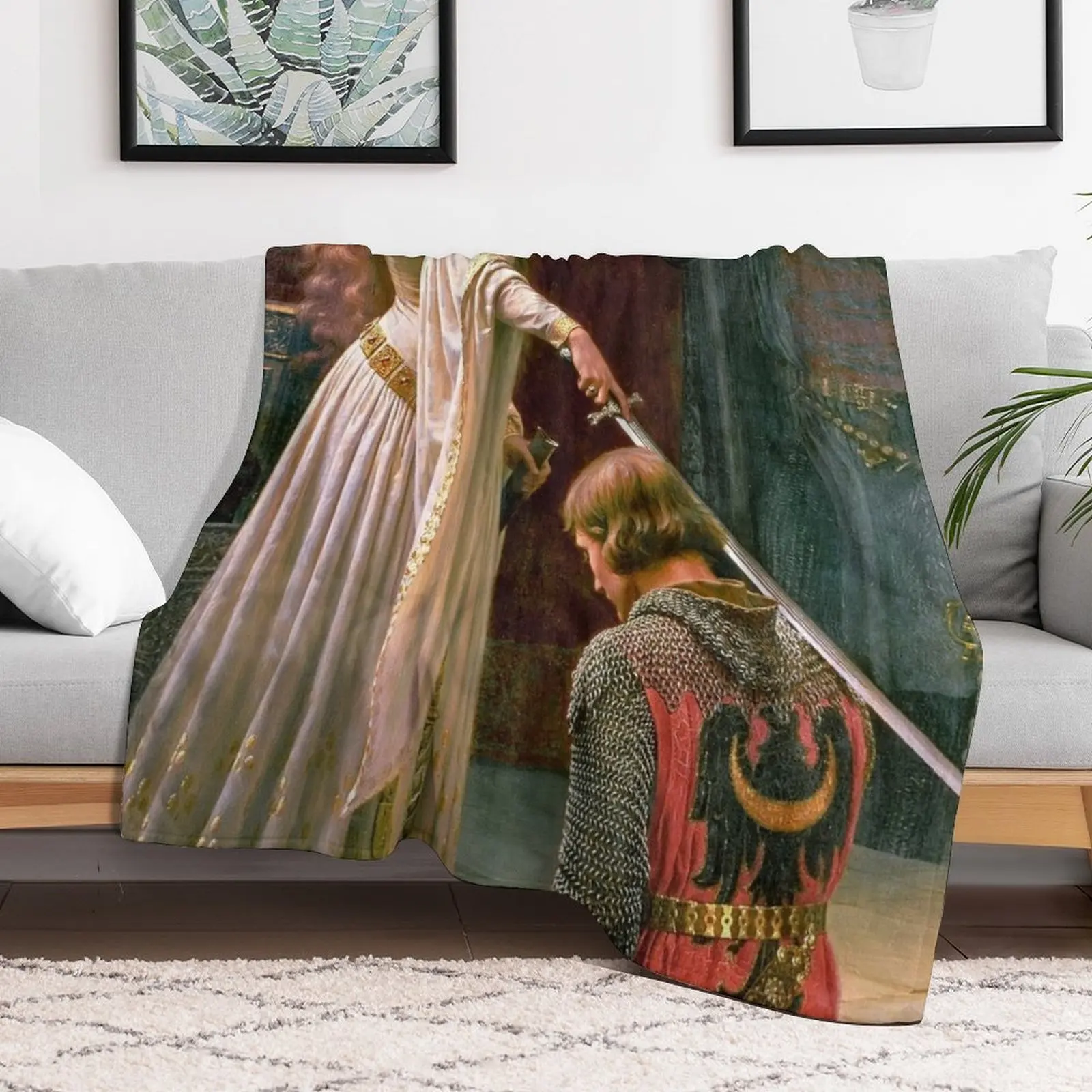 Награда (Leighton) плед одеяло персонализированный подарок роскошные детские одеяла