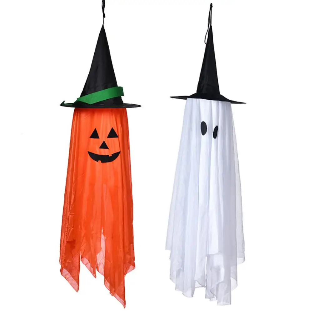 

2Pack Halloween Party Decoration Halloween Hanging Ghosts Cute Flying Ghost for Front Yard Patio Lawn Garden Party Holiday Décor