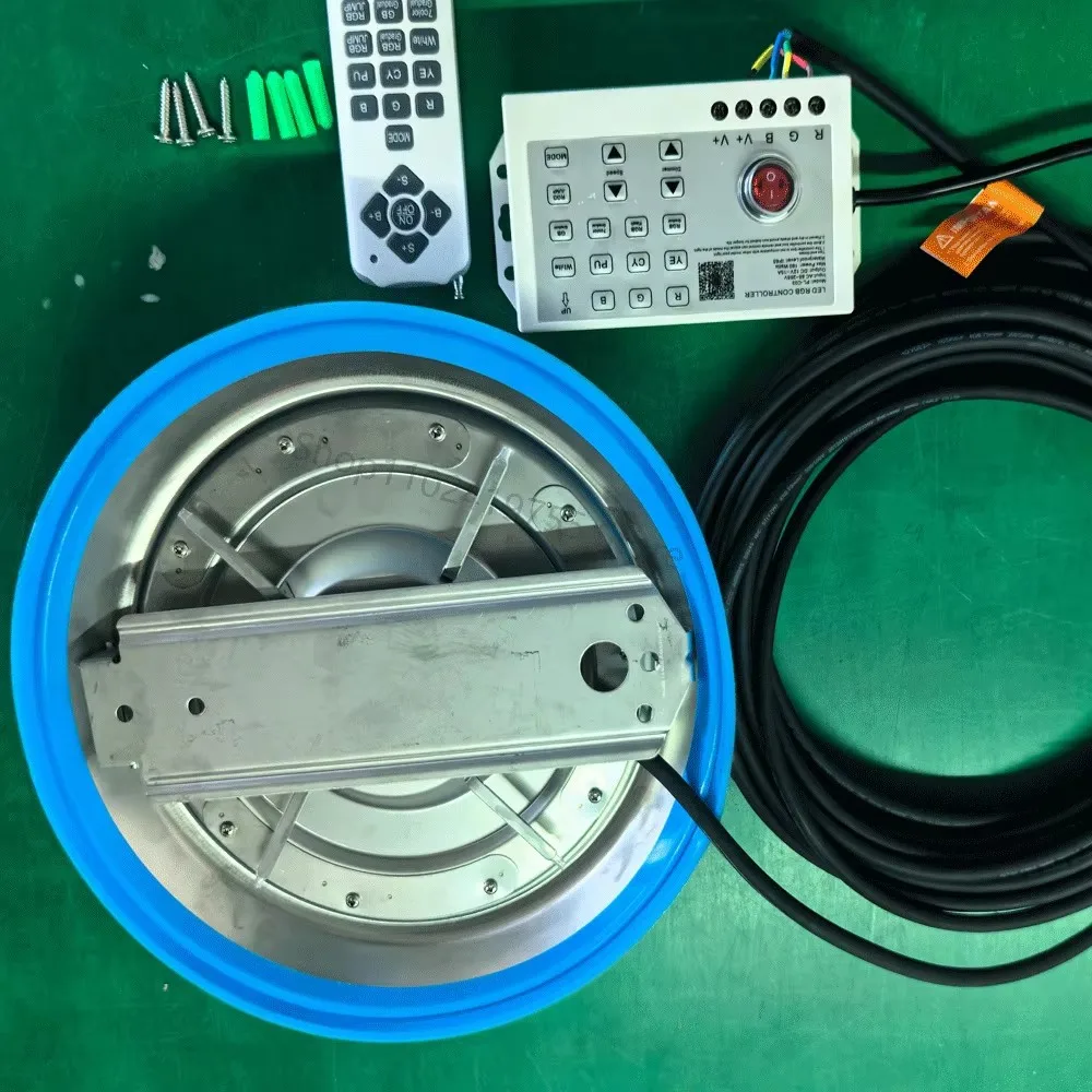 RGB-подсветка для бассейна 45 Вт водостойкая IP68 85-265 в 12 В постоянного тока