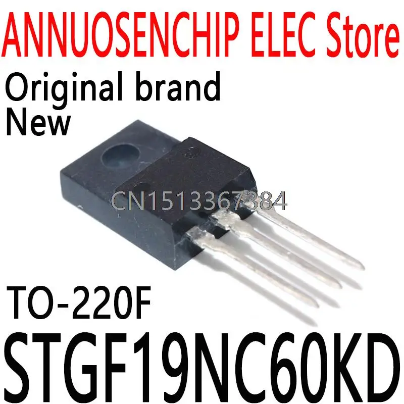 10 шт., новые и оригинальные модели GF19NC60KD TO-220F 600 в 19A STGF19NC60KD