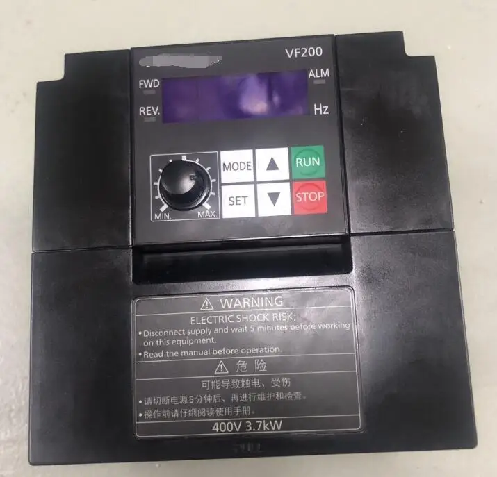 

AVF200-0374 3.7KW 380V INVERTER , used one , 85% appearance new , 3 months warranty , fastly shipping