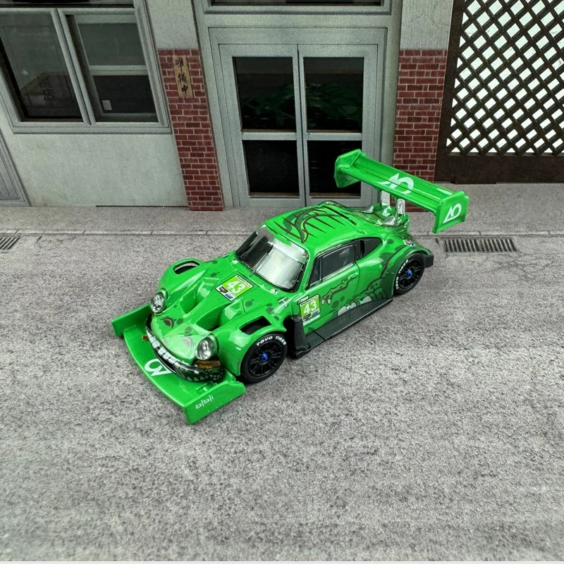 Новинка в наличии топ модели 1:64 911 SVRSR Hoonipigasus модель автомобиля под давлением