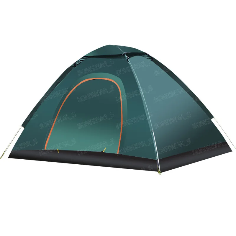 2-3-4 People Fully Automatic Camping Tent Windproof Waterproof  Tent Family Outdoor Instant Setup Tent Travelling Hiki