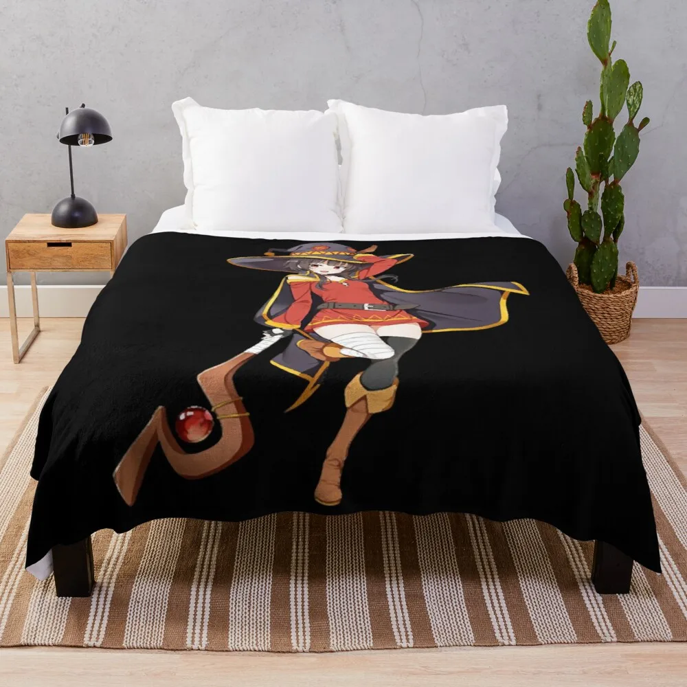 meguminThrow Blanket Fleece Bkanket Luxury Throw Blanket