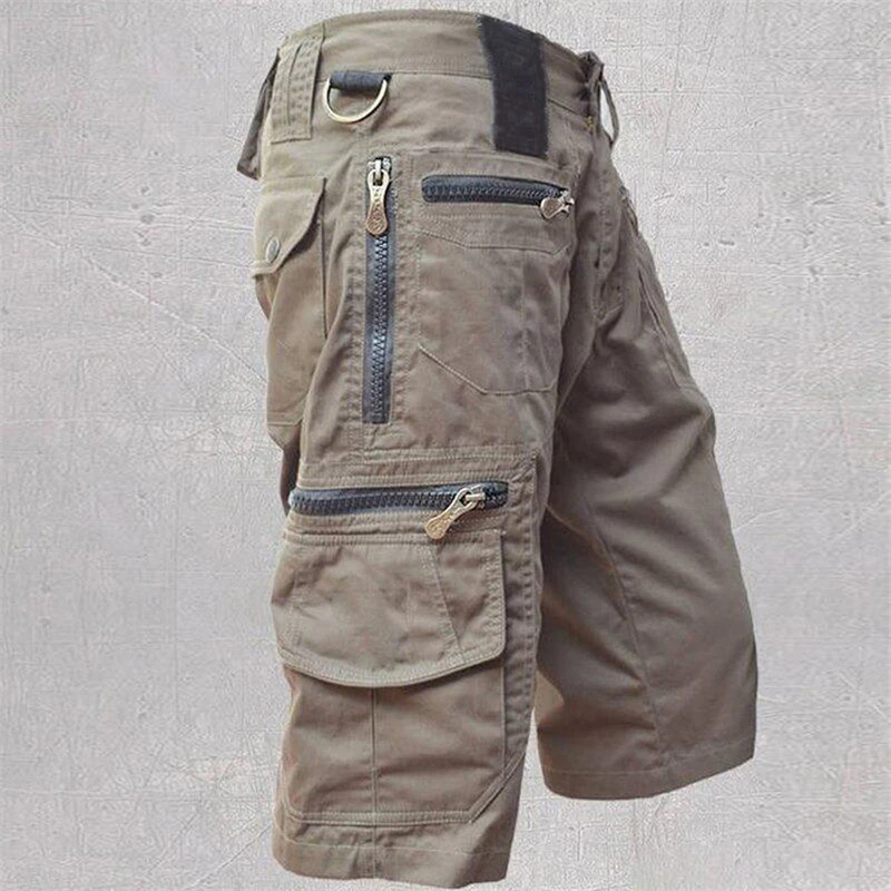 

Men's Military Cargo Shorts Army Camouflage Tactical Joggers Shorts Men Cotton Loose Work Casual Short Pants Simple