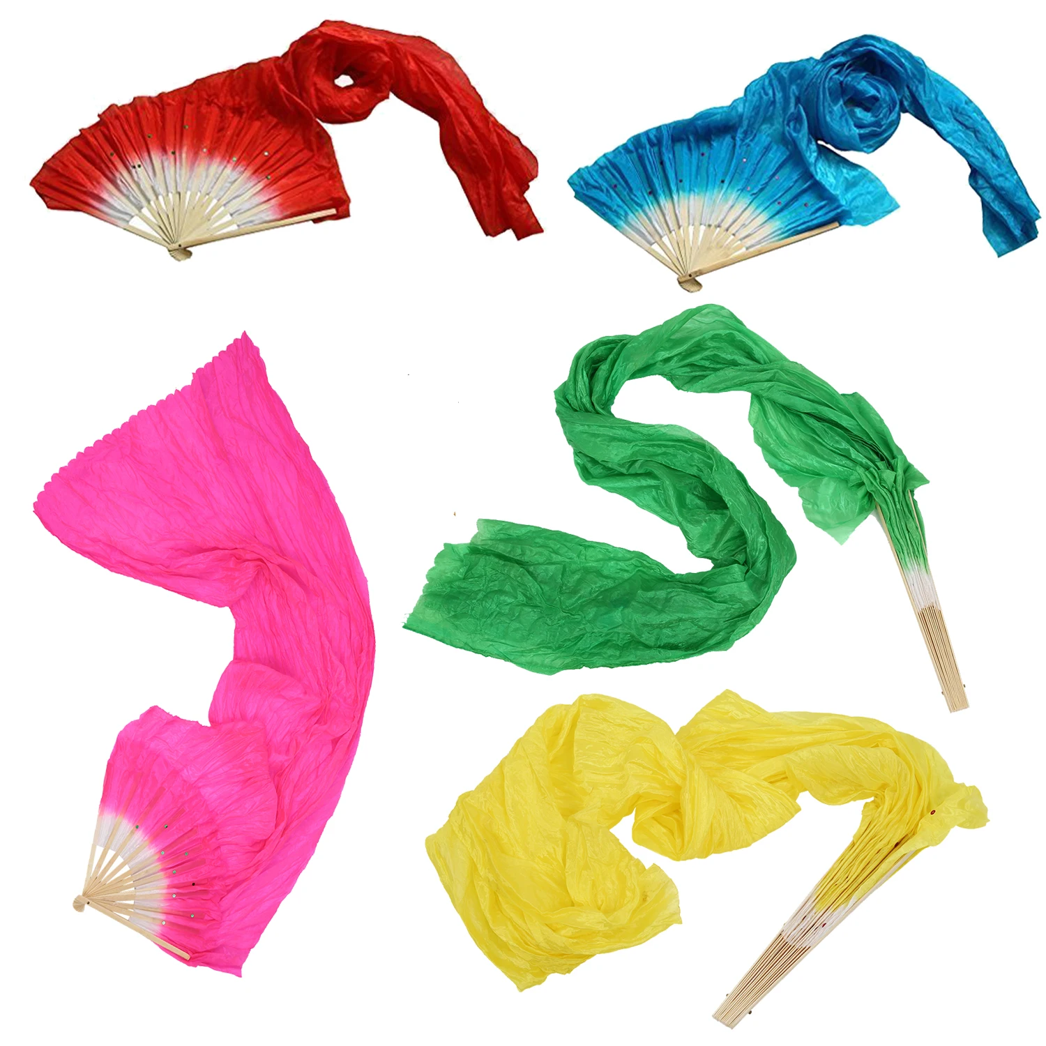 

Фата ручной работы из бамбука для танца живота, 1,8 м