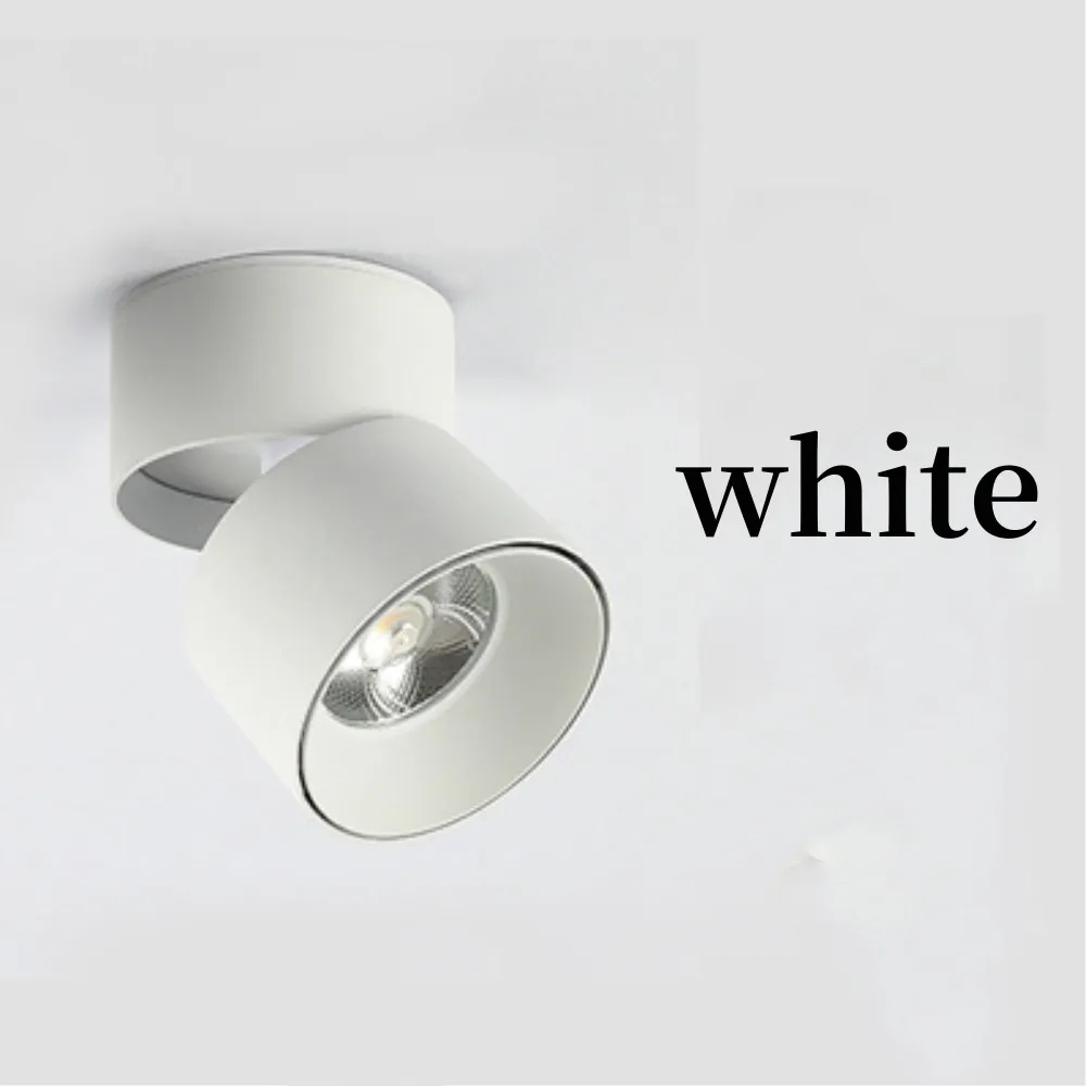 

Потолочные светодиодные светильники PDQ 220В черный/белый 7-24Вт