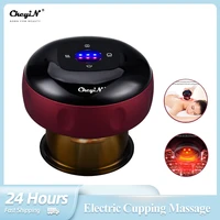 ckeyin electric cupping massage vacuum suction negative pressure magnetic therapy guasha scraping fat burning body slimming