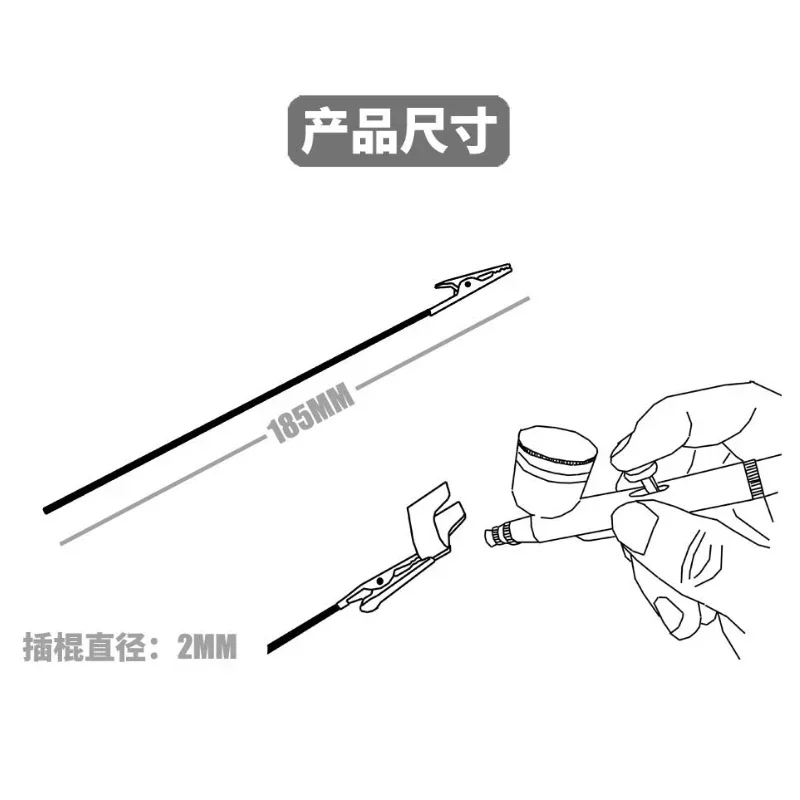 MSWZ MS-090 10 шт./лот металлический зажим для окраски инструменты рисования клип набор