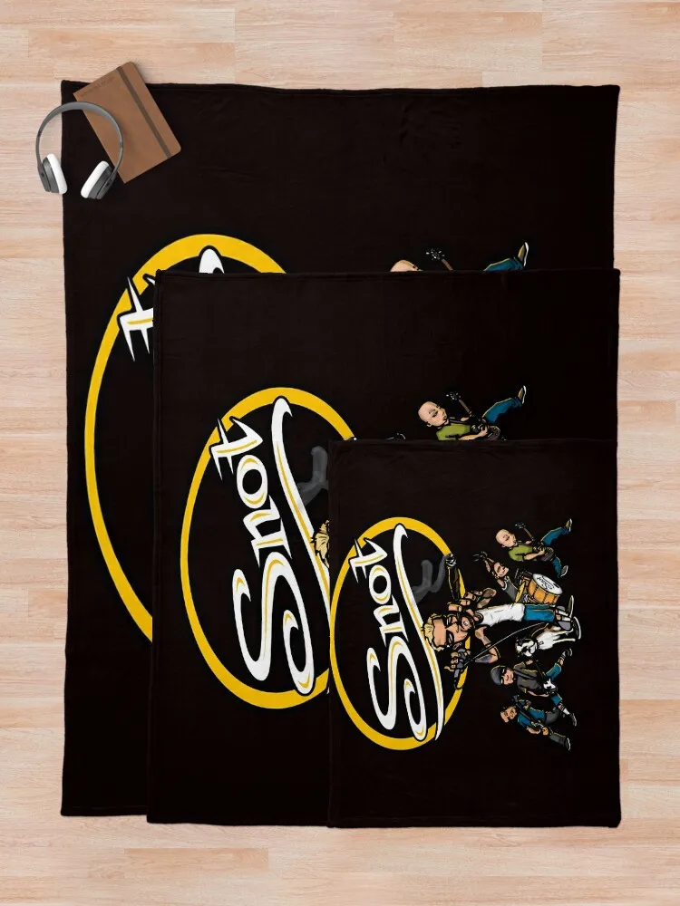 Snot Is An American Nu Metal Band из Санта-Клауса Барбары Плед Постельное белье Пляжные одеяла