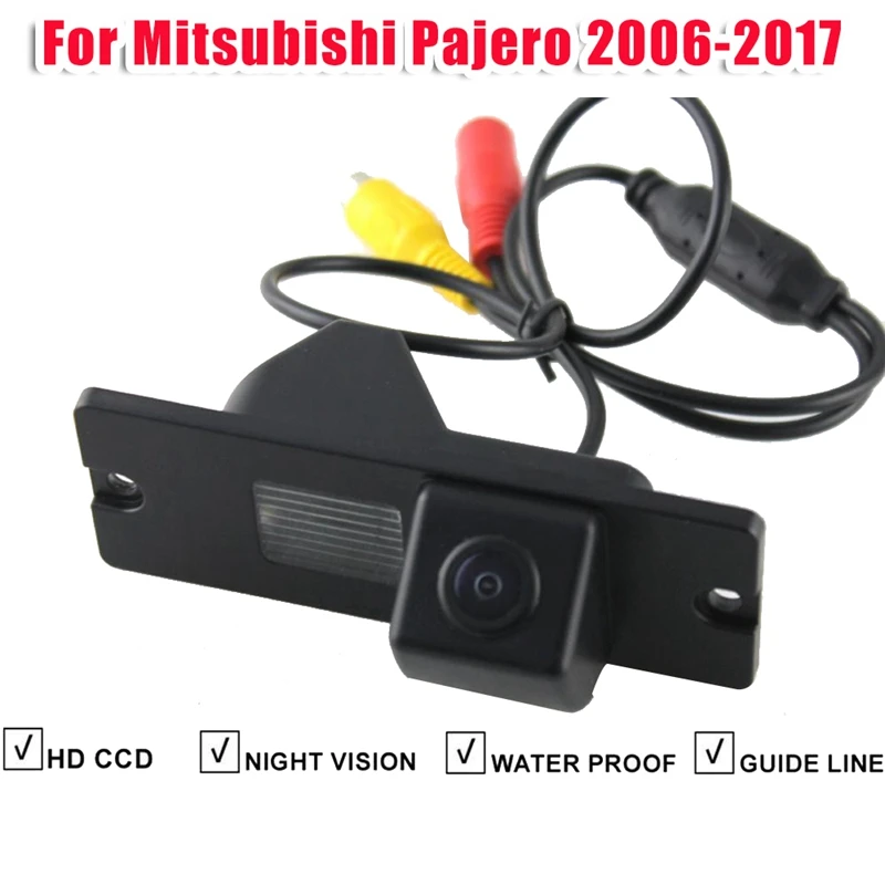 Для Mitsubishi Pajero/Zinger/L200 2006-2017 камера заднего вида резервная камеры парковки
