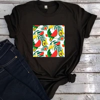 plant tropical shirts for women harajuku clothes vacation coconut tops classic watermelon plant tropical clothes aesthetic l