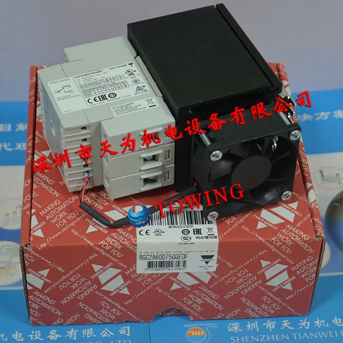 [Агент-оригинал] RGC2A60D75GGEDF Швейцарское твердотельное реле CARLO GAVAZZI