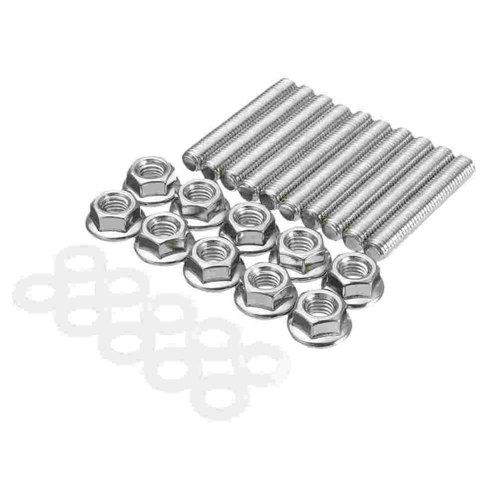 

Exhaust Manifold Stud Silver Stainless Steel Studs Nuts Bolts For B/C/D/F/H/K Series