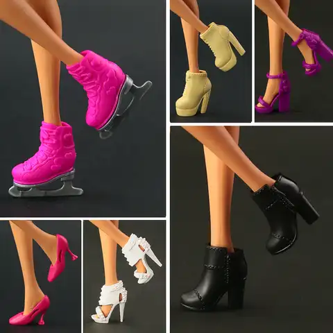 2023 высокое качество оригинальная обувь модные новые плавательные ботинки для куклы Барби доступны 23 Стиля Обуви