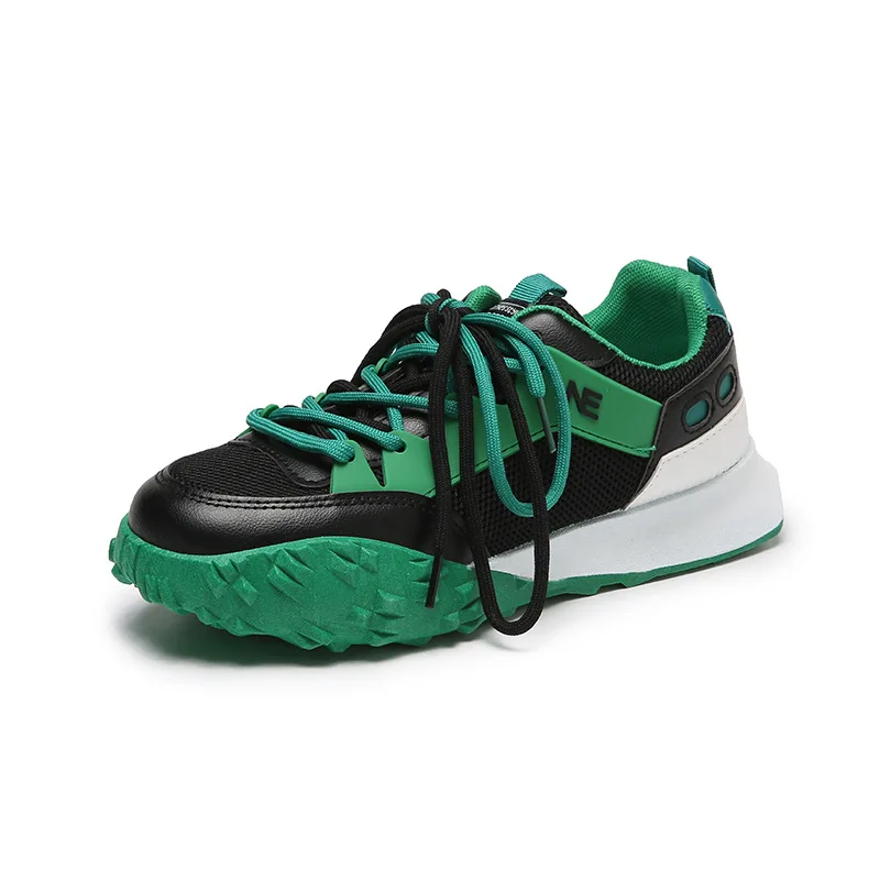 

Fashion Breathable Mesh Lightweight Casual Shoes Lace Up Female Platform Shoes Non-slip Comfortable Soft Bottom Zapatillas Mujer