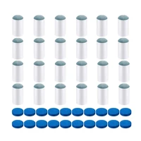 100 pcs slip on cue tip replacements for 13 mm cue tips and 50 pcs 13 mm blue cue tips replacement for pool cuessnooker