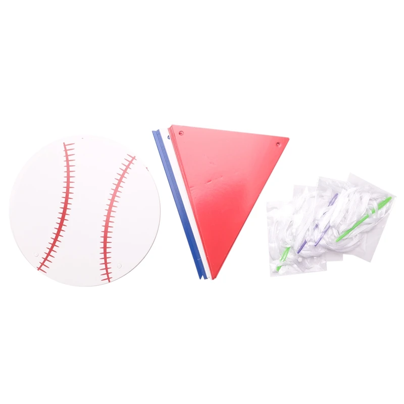 

4 Pcs Baseball Banner Baseball Themed Birthday Banner Baseball Theme Party Banner Baseball Sports Themeparty Supplies