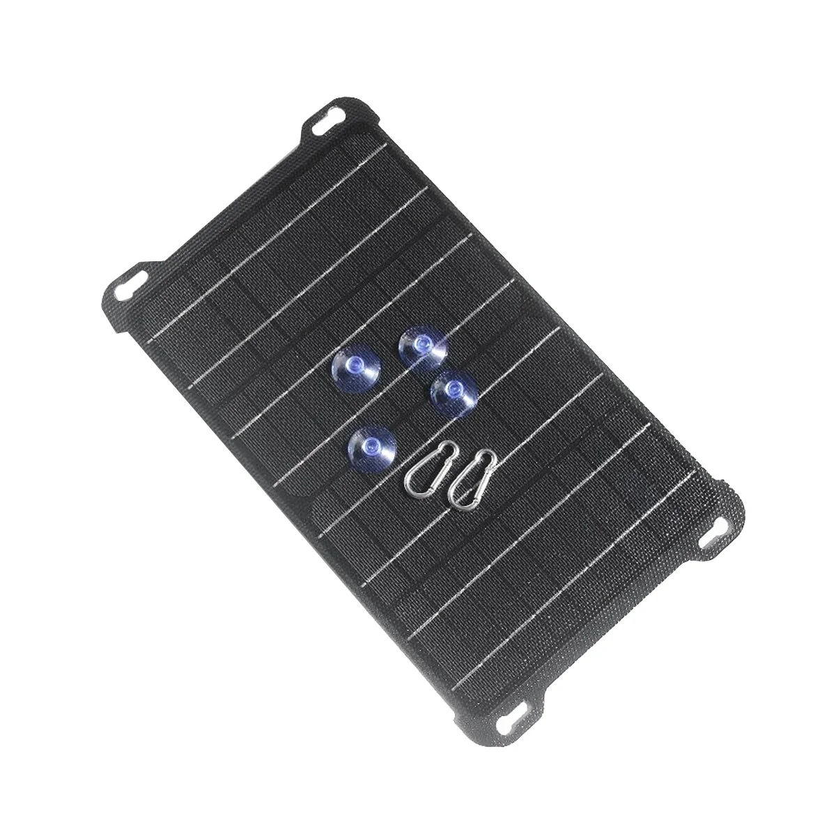 

15W 5V/18V Solar Panel Polysilicon Panels Outdoor Solar Battery Charger Type-C USB DC Output for Mobile Phone Chargers