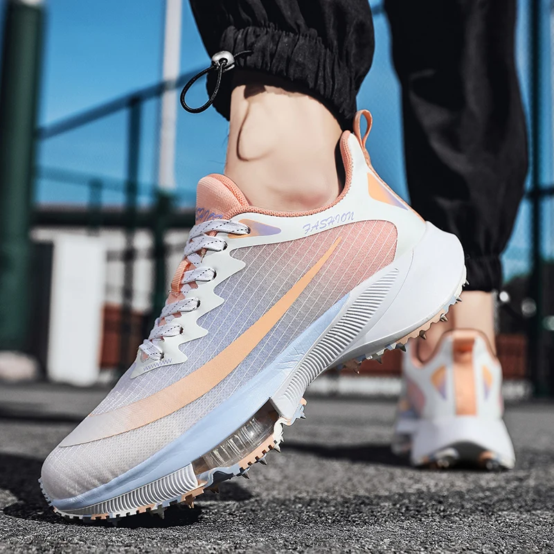 Men sneakers Lightweight Cushioning Outdoor Road Running Shoes Marathon Trail Sport Shoes Elastic Women Walking Tenis Masculino