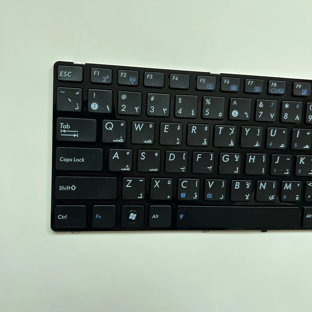 Фото Арабская клавиатура K42 для ASUS UL30 UL30A UL80 UL80A K42D K42F A42 A42J K42JP K42JR K42JV K42JY K42JZ K42N K43E N82JQ X43 K43 B43 №4