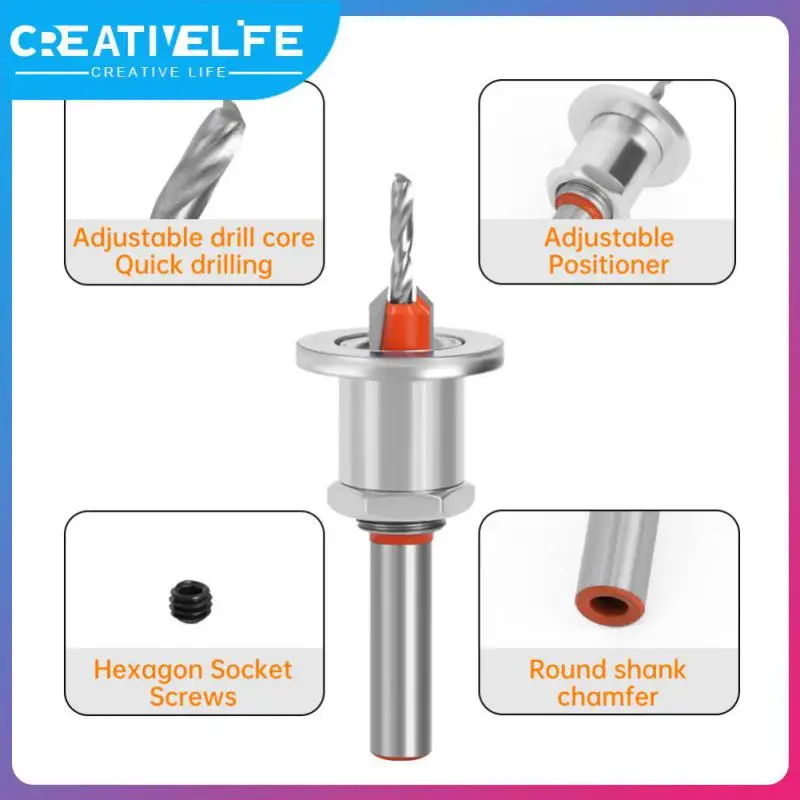 

Woodworking Drill Bit Demolition Hss Countersink Drill Screw Drill Bit Router Bit Accessories Tools Shank Milling Cutter
