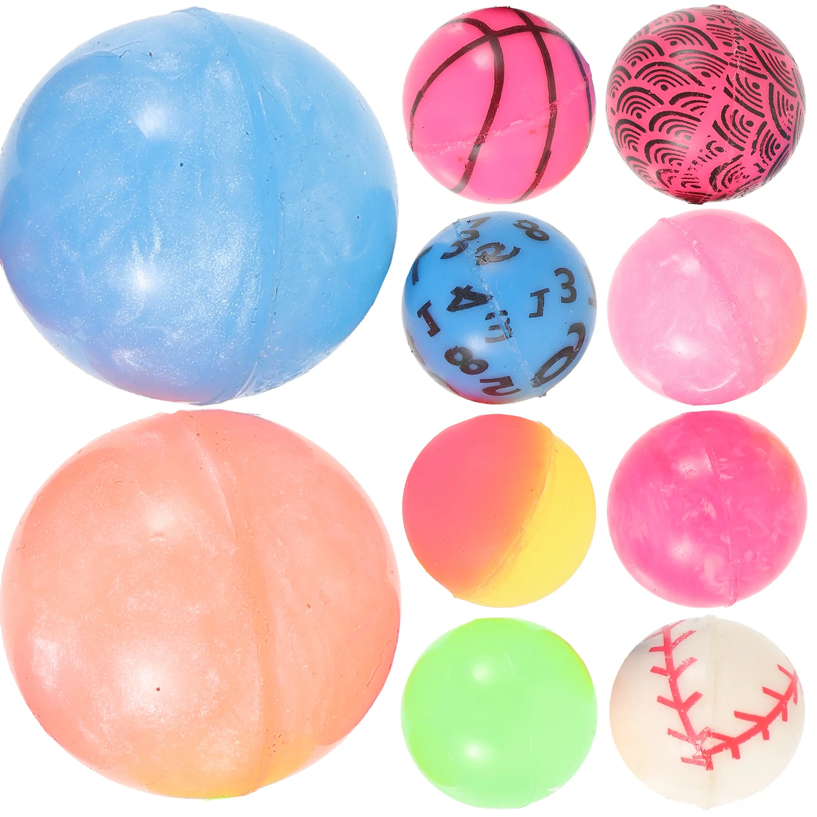 

10pcs Bulk Bouncy Balls Party Favors Bouncy Balls Party Favors For Kids Small Balls Bouncy Balls Bulk Bouncy Balls