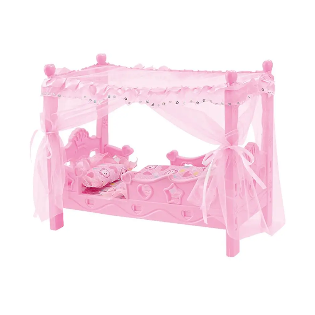 

Sweet Dreams Cot with Canopy U0026 Bedding Set Kids Room Furniture