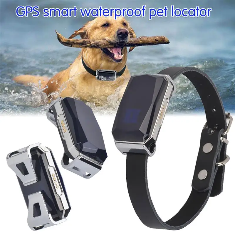 

G12 GPS Smart Pet Locator Universal Waterproof GPS Location Collar for Cats Dogs Positioning Tracker Locating Anti Lost Tracker