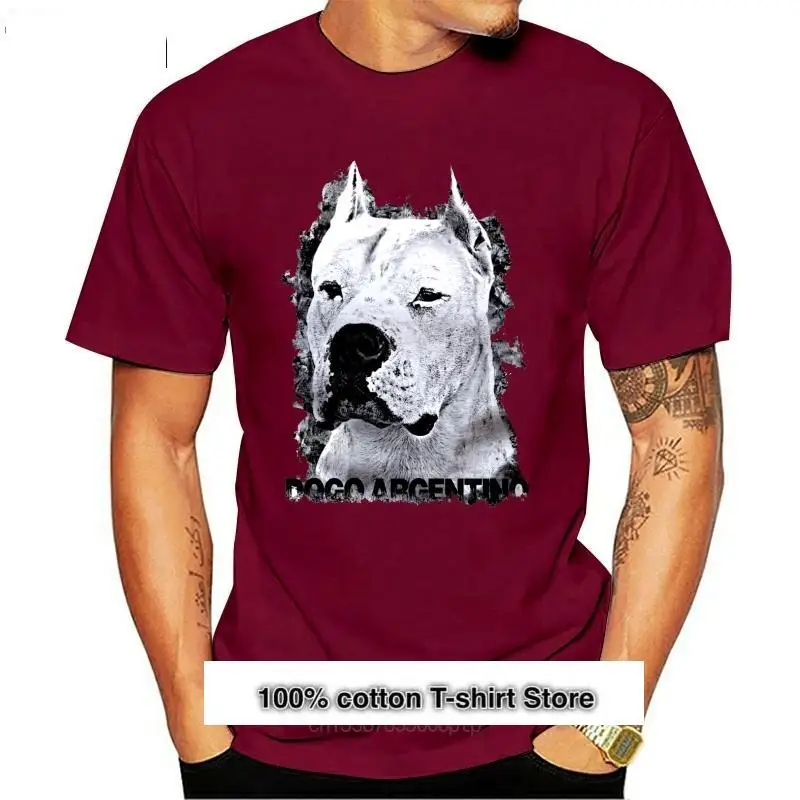 

Dogo-Camiseta de perro argentina para hombre, mujer, niños, tallas de bebé