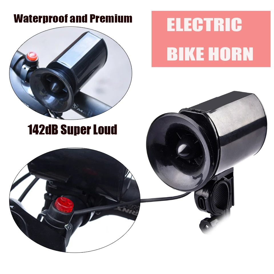 

Звуковой сигнал для горного велосипеда, дБ, супер громкий электронный велосипедный Звонок для горного велосипеда, аксессуары для велосипедного оборудования