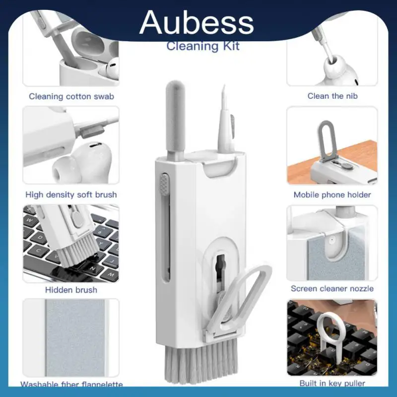 

Keycap Puller Set Integrated Cleaning Suit Multifunctional Earphones Cleaning Pen Cleaning Tools Sponge Phone Accessories
