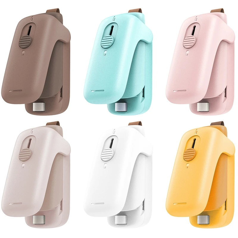 

Mini Heat Bag Sealing Machine Package Sealer Household Accessories Thermal Plastic Food Bag Closure Portable Kitchen Accessories