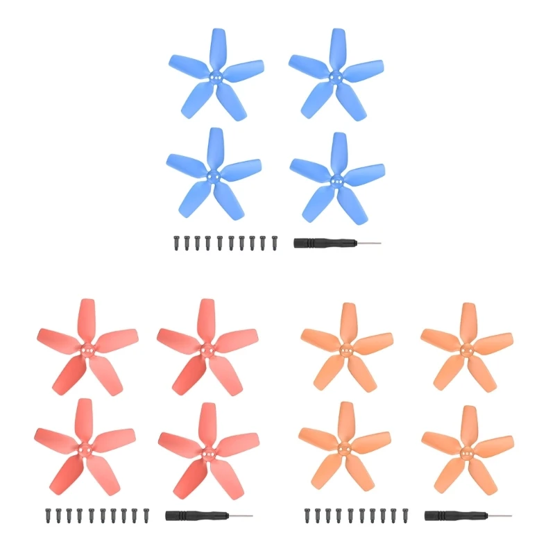 

Лопасти пропеллера L43D для дрона Avata, 4 шт., цветные маленькие малошумные лопасти для лопастей