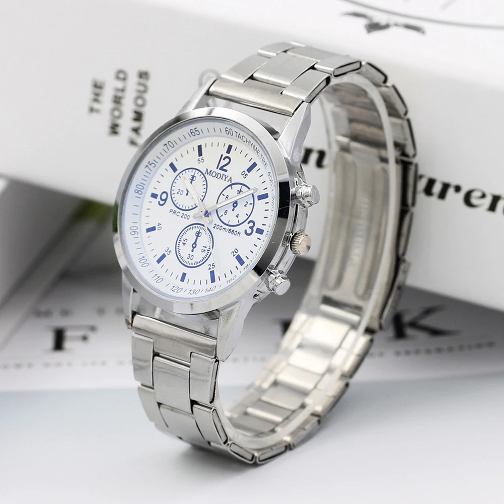 

2020 Fashion Men's Watches Luxury Men Stainless Steel Quartz Wrist Watch Man Business Casual Wristwatch relogio masculino XFCS