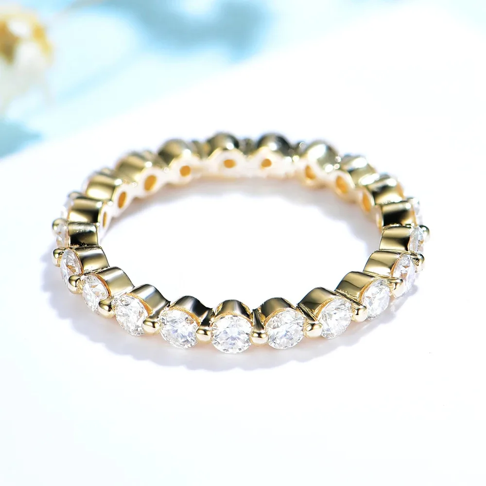 

Женское кольцо с бриллиантами, роскошное модное кольцо из стерлингового серебра 925 пробы в европейском и американском стиле