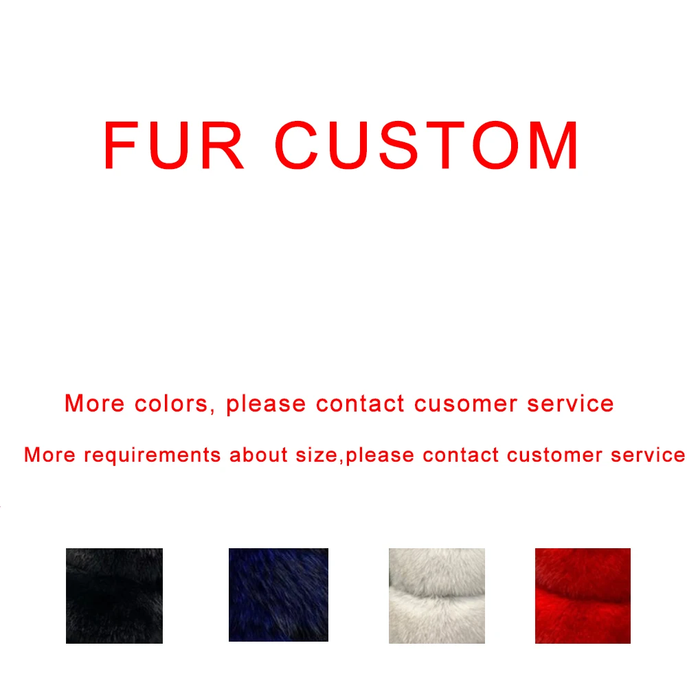 50cm New Arrival Real Fox Fur Coat with Sleeve and Collar Removable Women Winter Short Jacket Fashion High Quality Fox Fur Coats