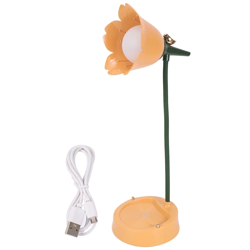 

BEAU-Flower LED Desk Lamp Student Bedroom Lighting Contact Eye Protection USB
