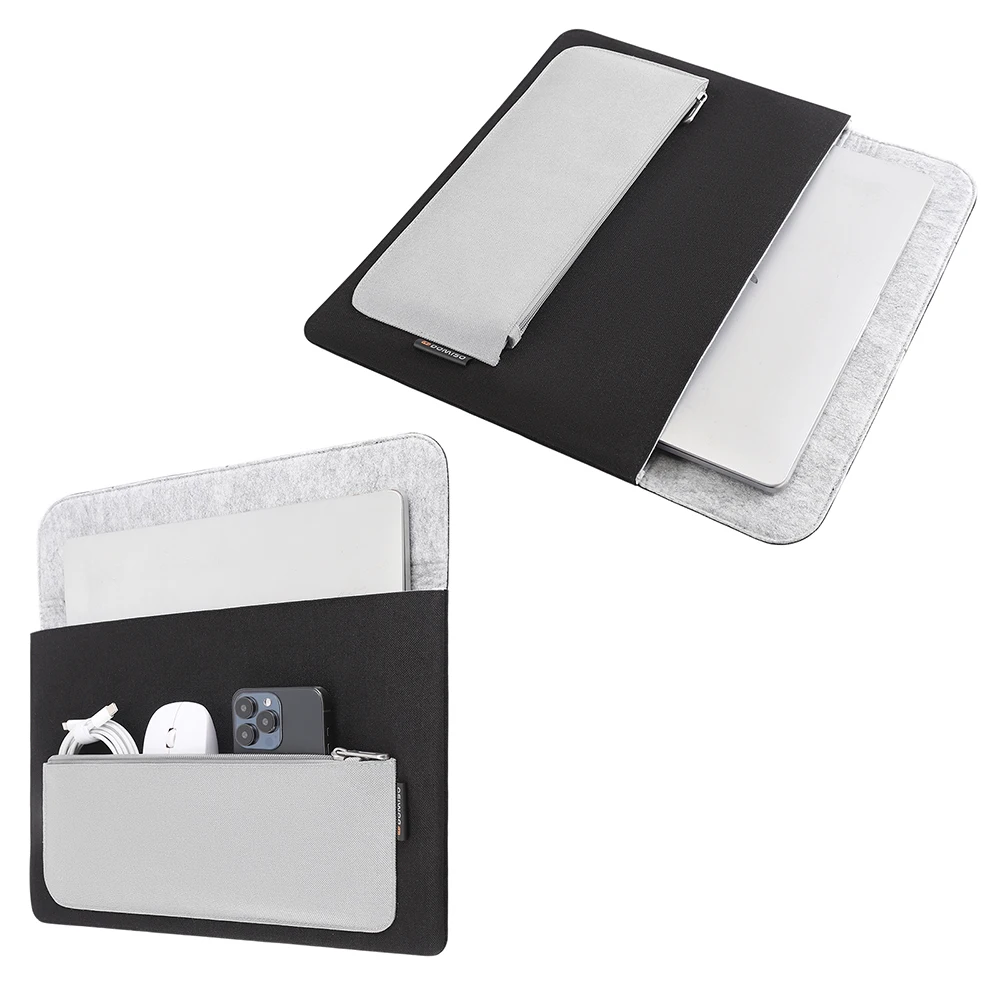 DOMISO 14 15 6-дюймовый чехол для ноутбука водонепроницаемая сумка компьютера с