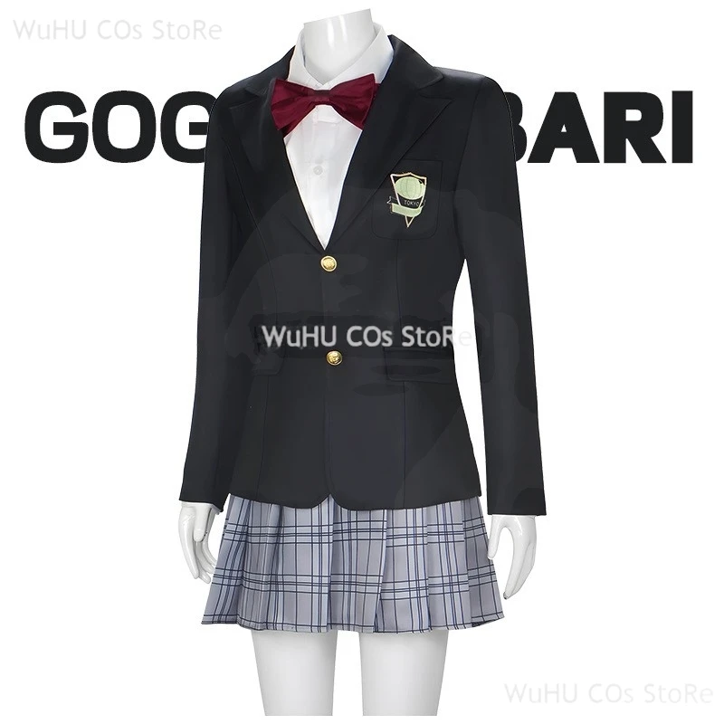 Kill Bill Gogo Yubari Cos Japanese School Girl Cosplay Wig Halloween Costumes Movie JK Uniform For Women Costume
