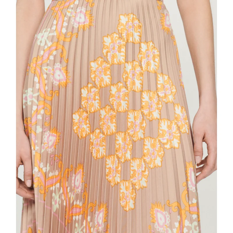 

VII 2023 Summer New Vintage Printed High Waist Half Skirt Women's Skirt Clothes for Female Korean Style Free Shipping Offers