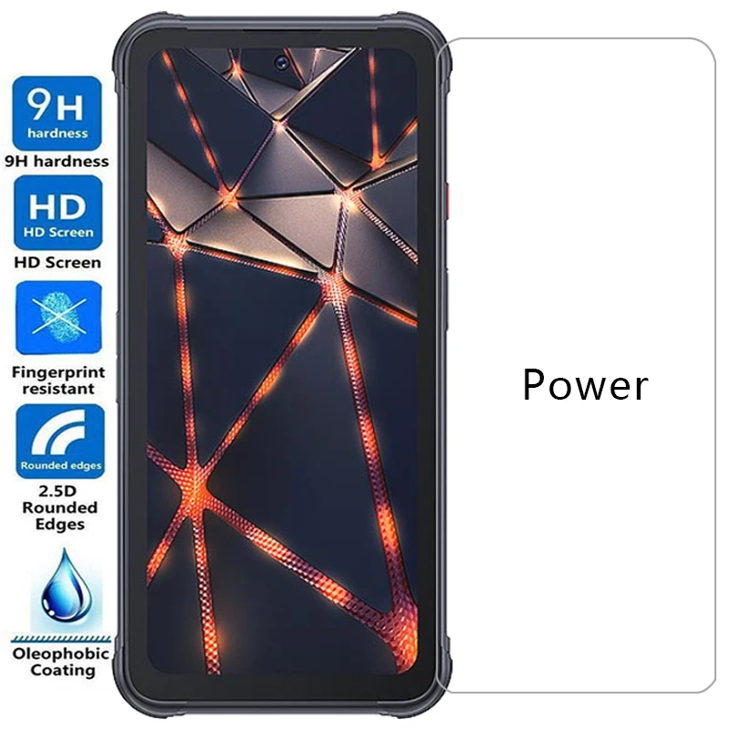 Защитная пленка для экрана из закаленного стекла Cubot King Kong Power Phone Case на заднюю