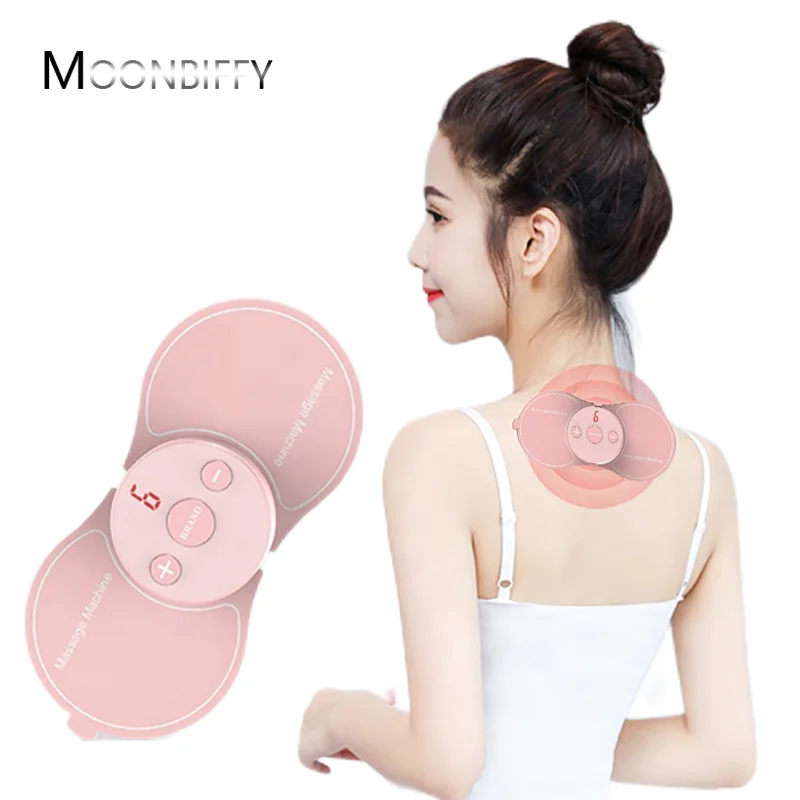 

Portable Mini Electric Neck Massager Cervical Massage Patch Physiotherapy Instrument Stimulator Pain Relief Camillas De Masaje