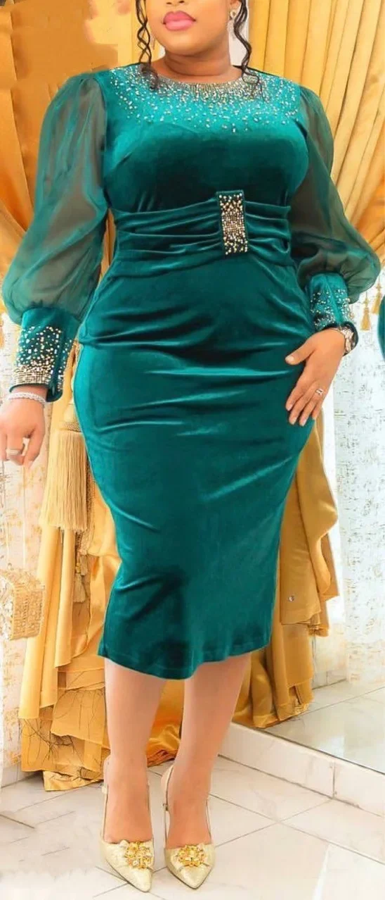 Африканские платья африканские Свадебные для женщин весенние элегантные