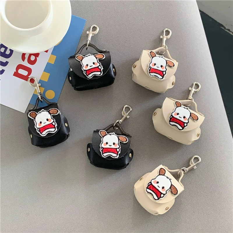 

Luxury Leather Sanrios Pochacco for Apple AirPods 1 2 3 Case AirPods Pro 2 Case IPhone Earphone Accessories Air Pod Cover Box