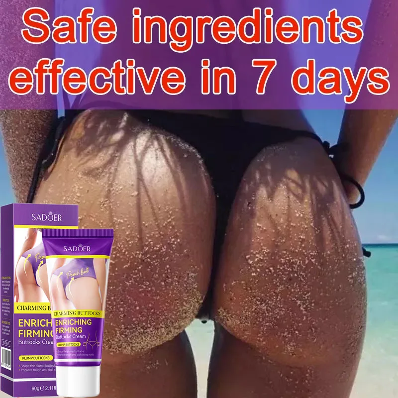 

60g Sexy Hip Buttock Enlargement Cream 7 Days Safe Effective Butt Lift Prevent Sagging Enlarge Hip Big Ass Care For Women