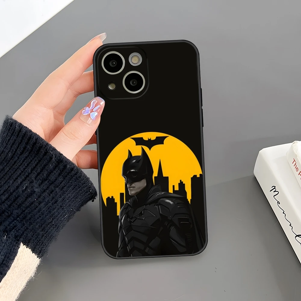 Крутой чехол для телефона с изображением супергероя Бэтмена 14 Pro Max Iphone 15 16 12 Mini 11 13