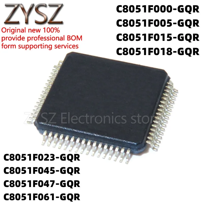 1 шт., C8051F000/F005/F015/F018/F023/F045/F047/F061 -GQ/-GQR QFP64 1 шт., C8051F000/F005/F015/F018/F023/F045/F047/F061 -GQ/-GQR QFP64